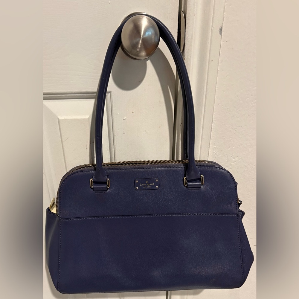 Kate Spade Navy Blue Handbag - image 4